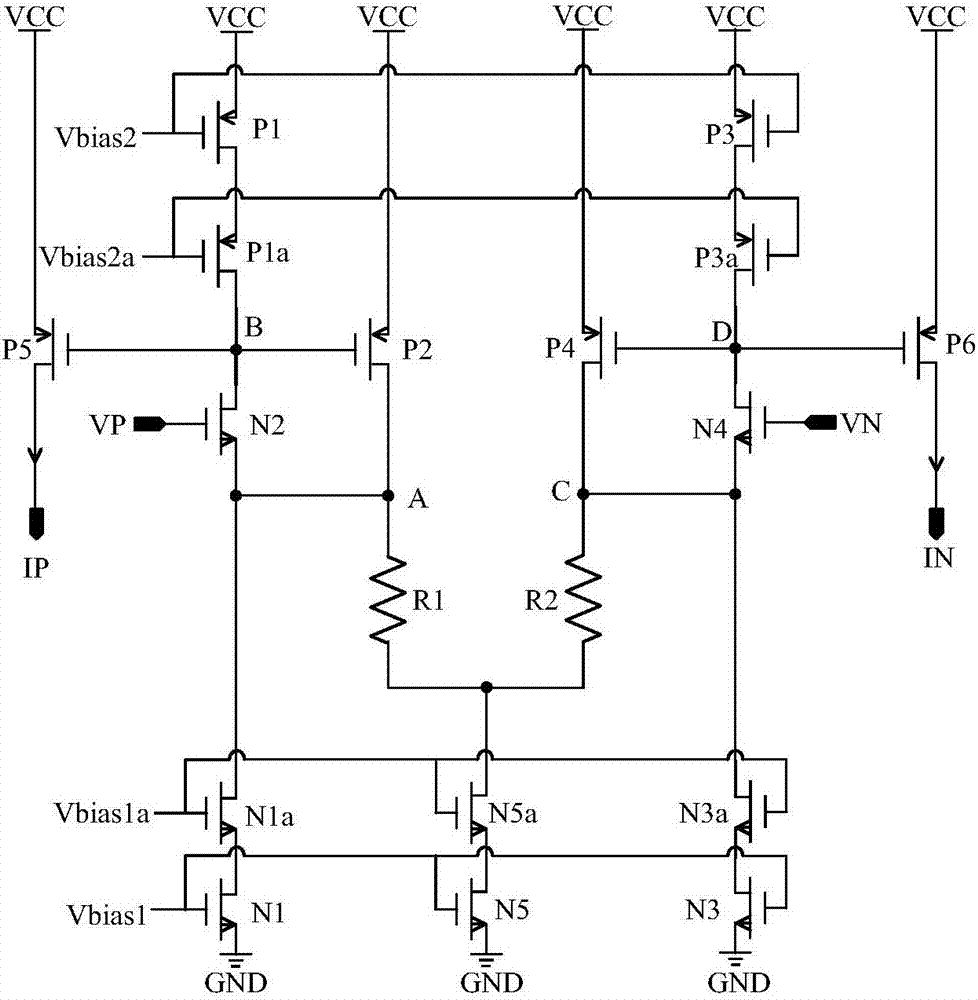 Voltage-to-current circuit and device