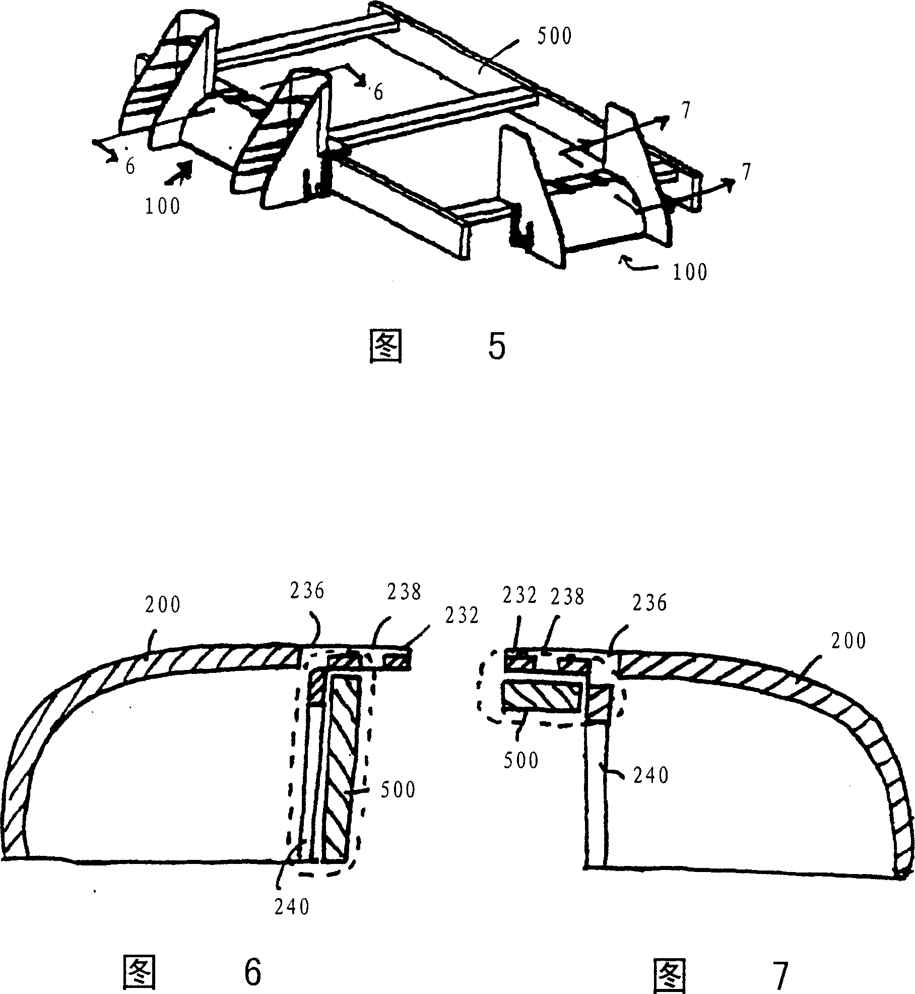 Modular bend radius control fixture