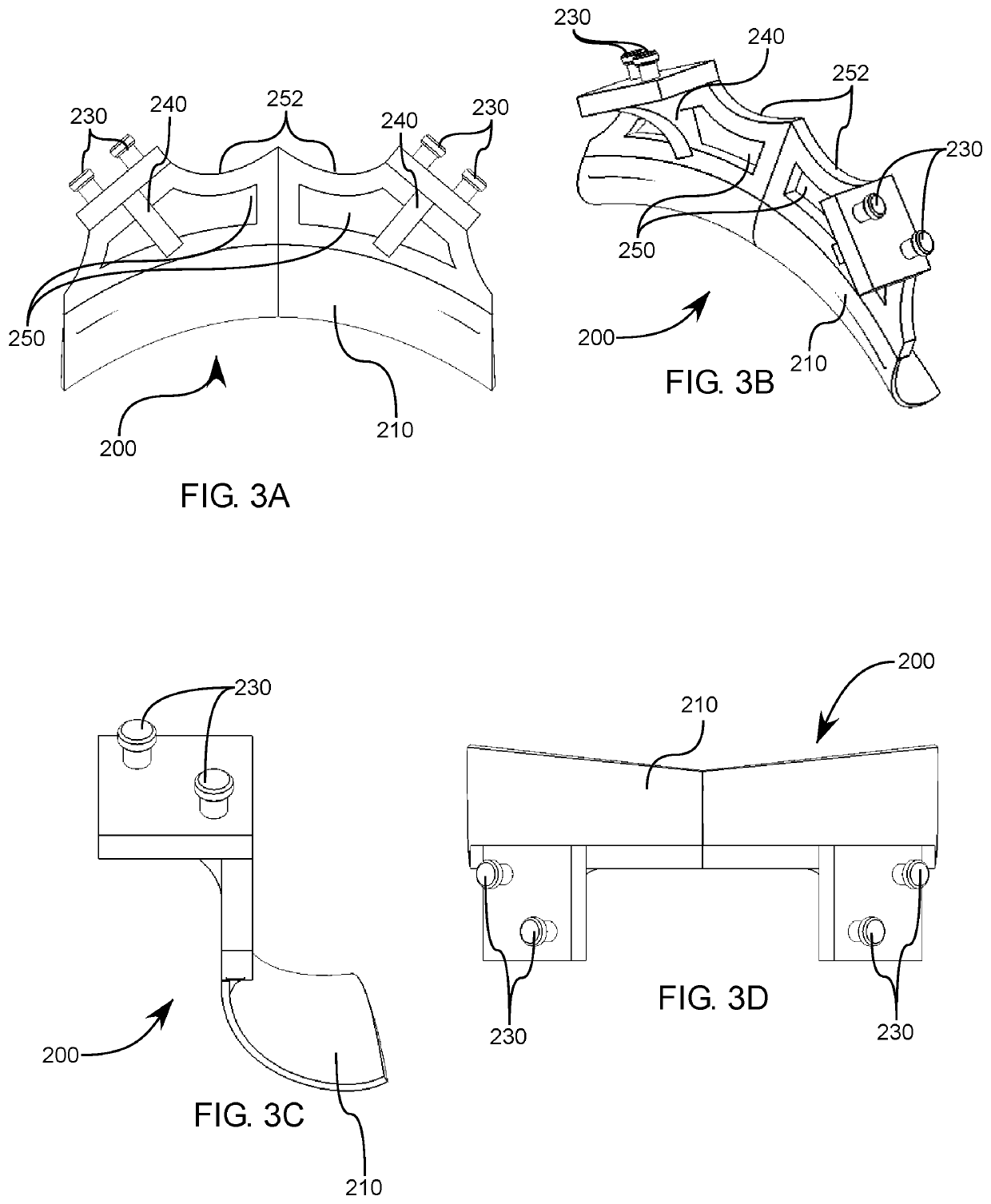 Facial mask with internal intermediate maxilla support for use with ventilation and positive air pressure systems