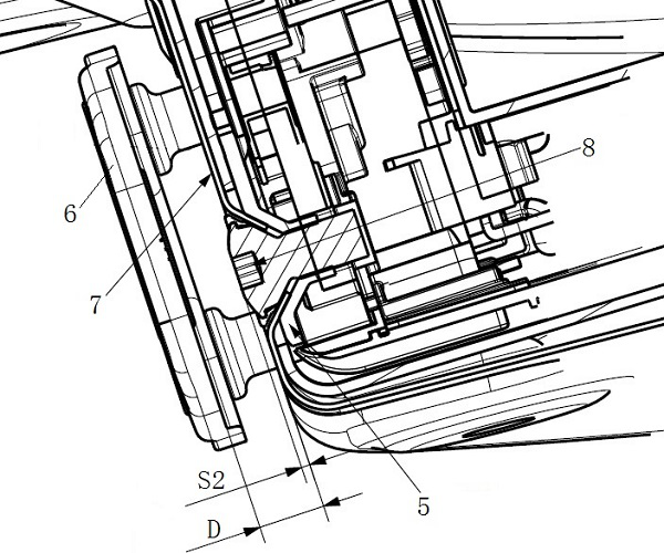 Vehicle door lock fastening bolt and vehicle