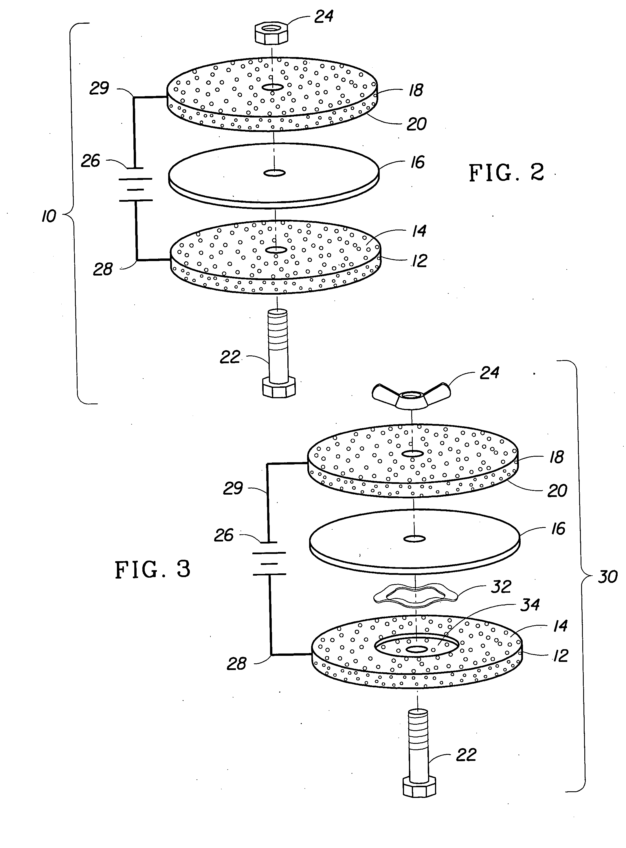 Electrochemical apparatus with retractable electrode