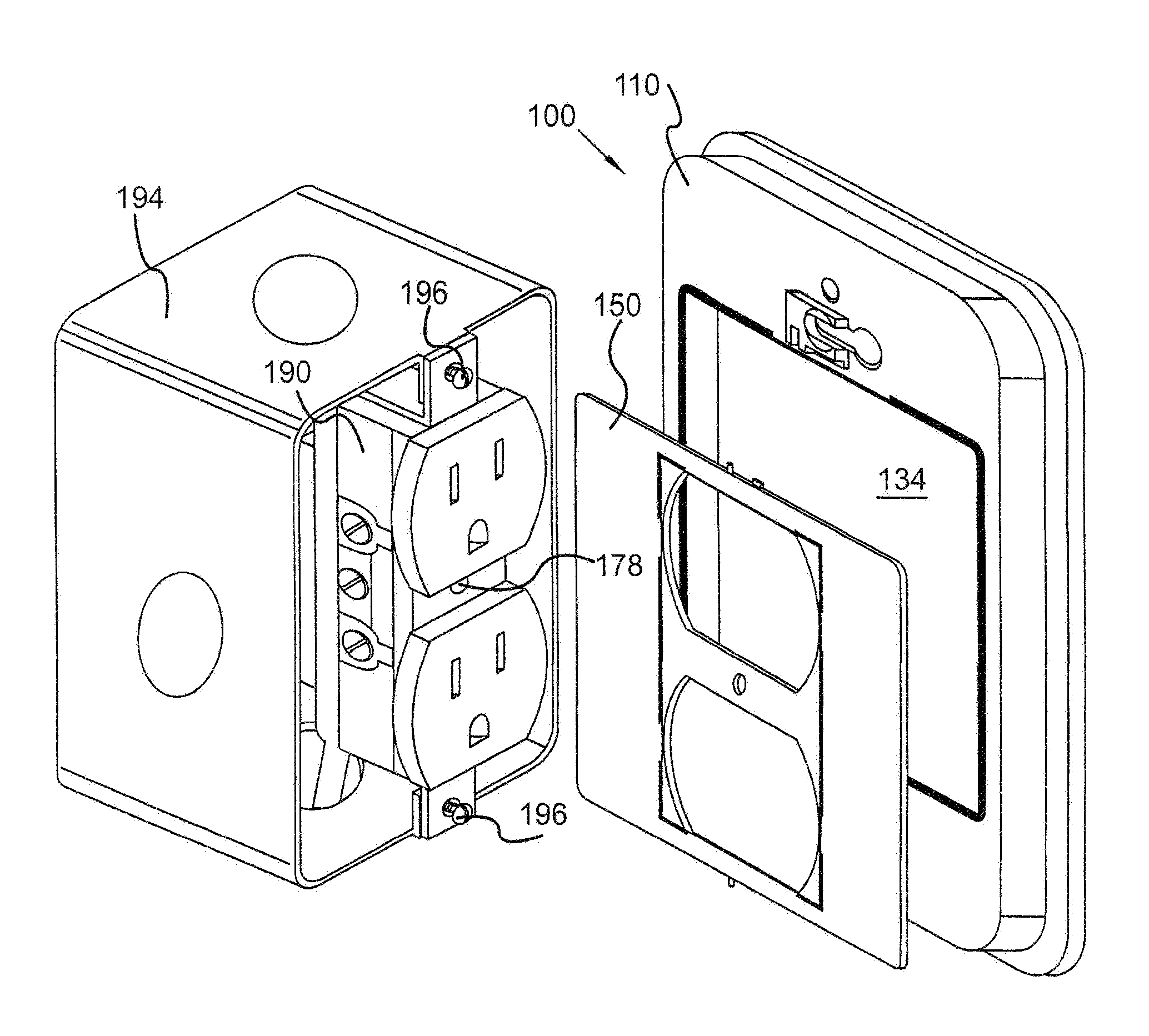 Convertible electrical device cover and method for installing same