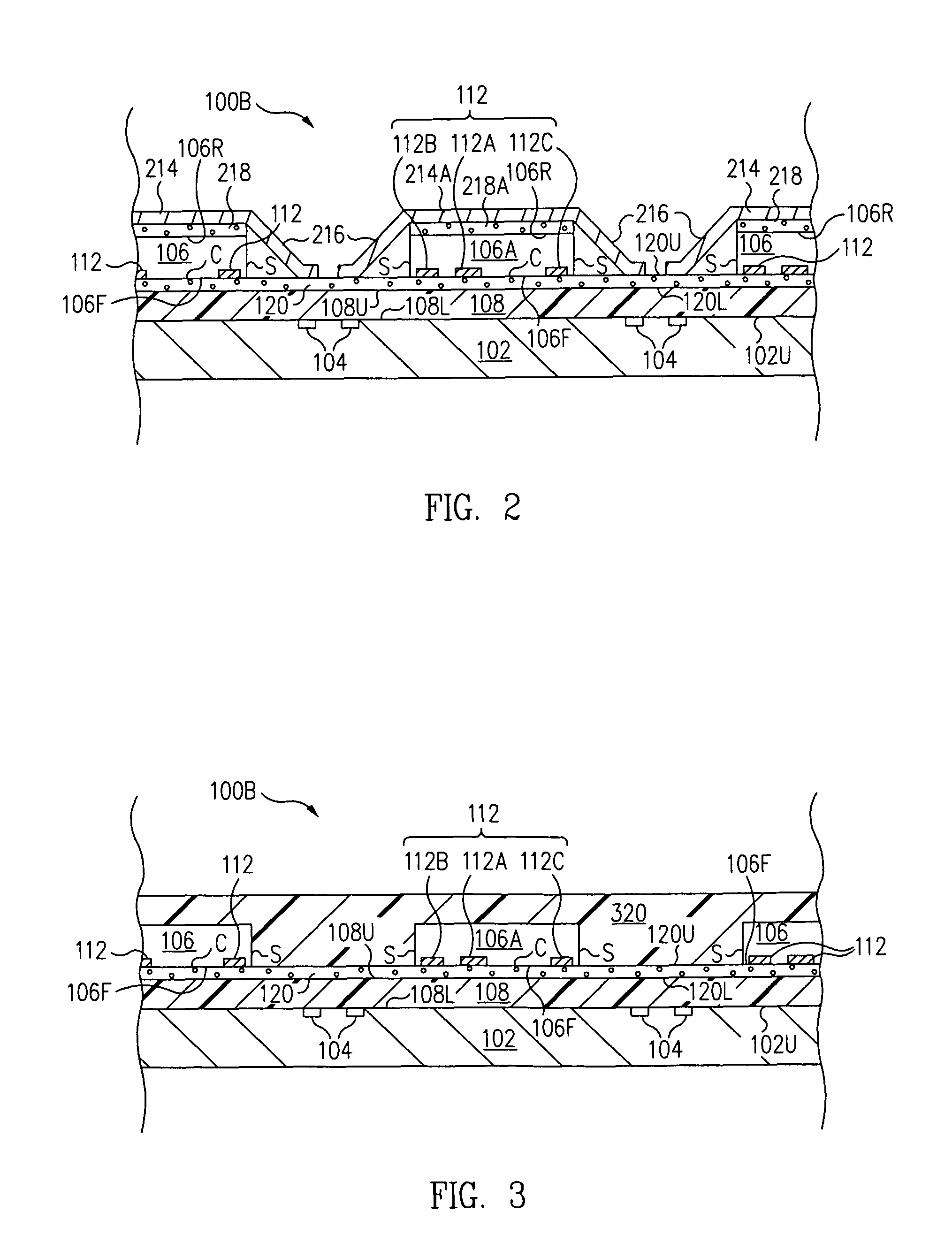 Embedded electronic component package fabrication method