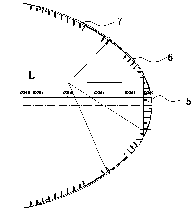 Overall manufacture method for forecastle bulwark of ship