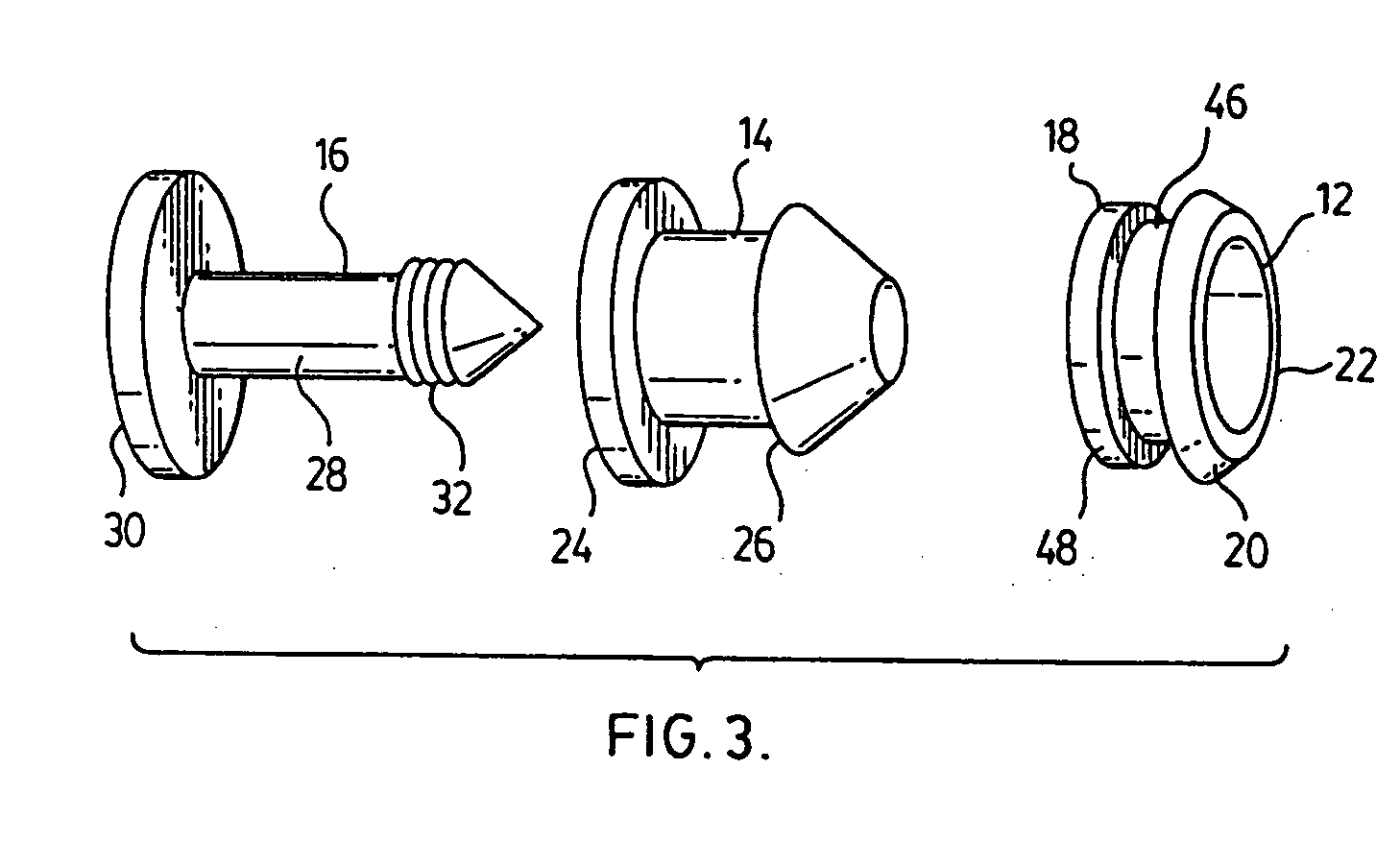 Fastener for attaching panels to a vehicle