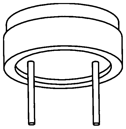 Electronic buzzer pin correcting and centring mechanism