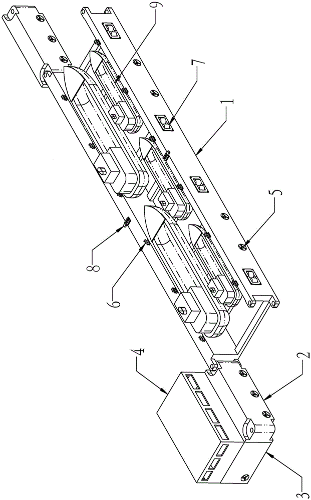 Method for improving ship lock navigation capacity and compartment type ship