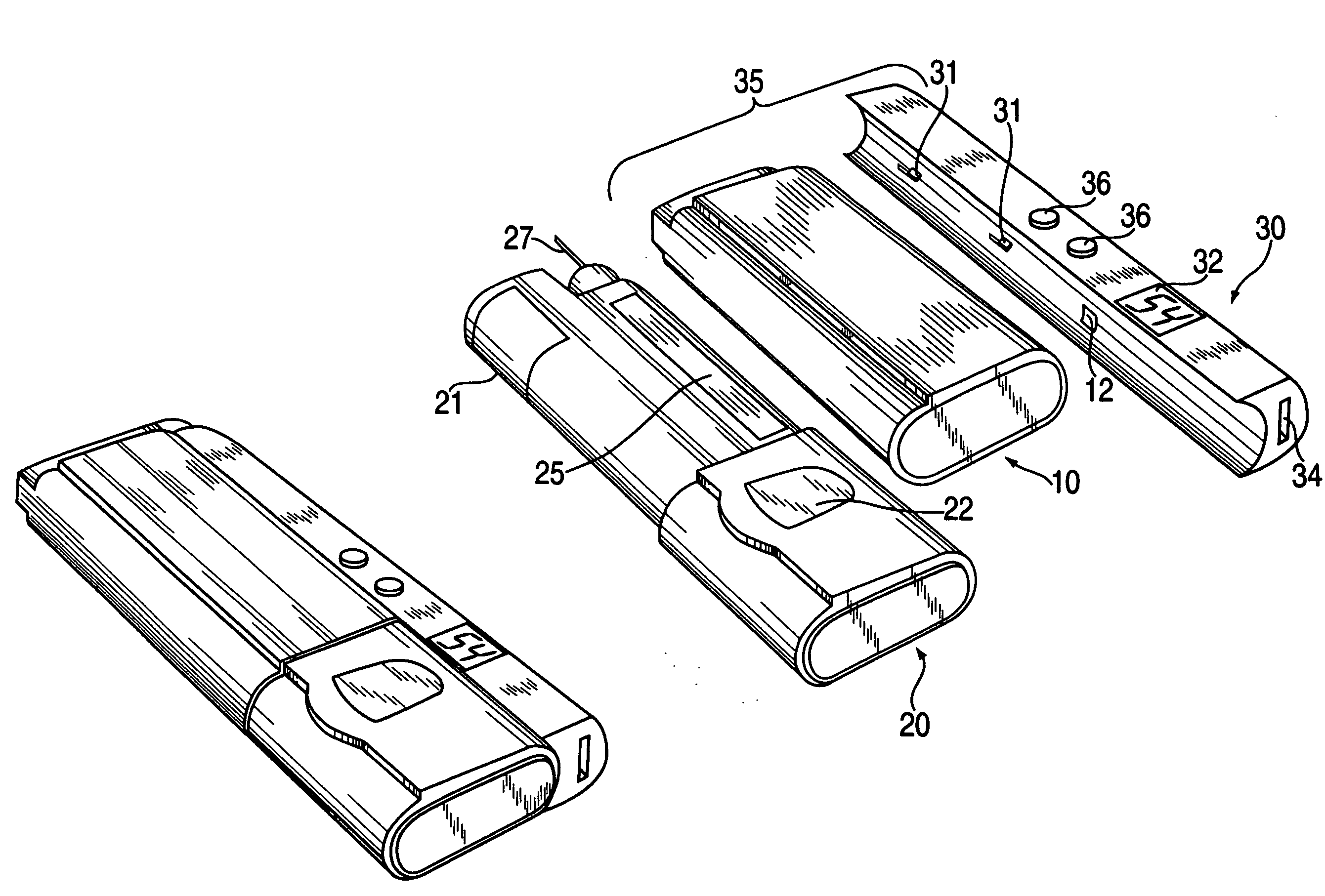 Medical apparatus for use by a patient for medical self treatment of diabetes
