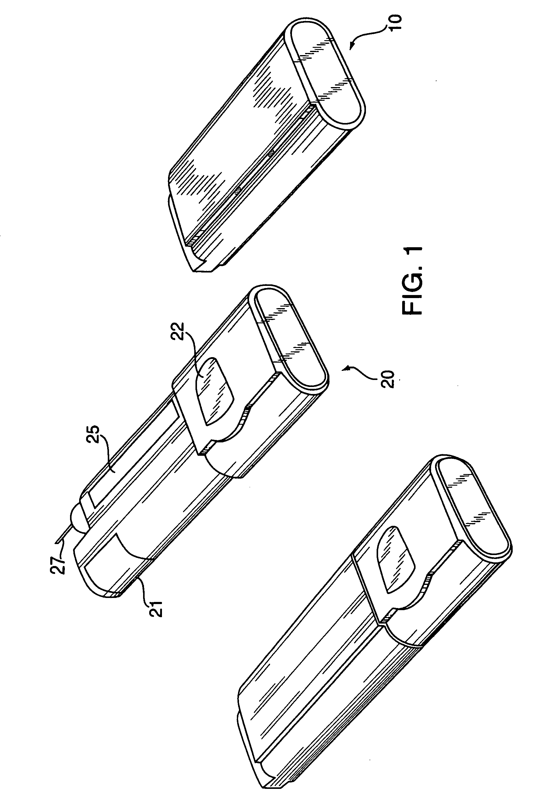 Medical apparatus for use by a patient for medical self treatment of diabetes