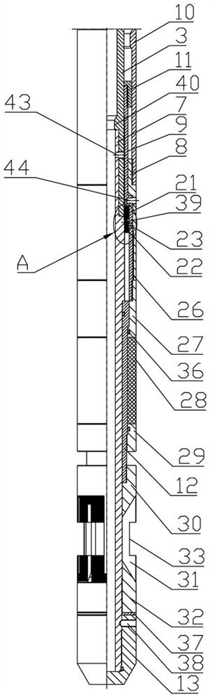 Oil pipe plugging bridge plug and Christmas tree main valve maintenance method