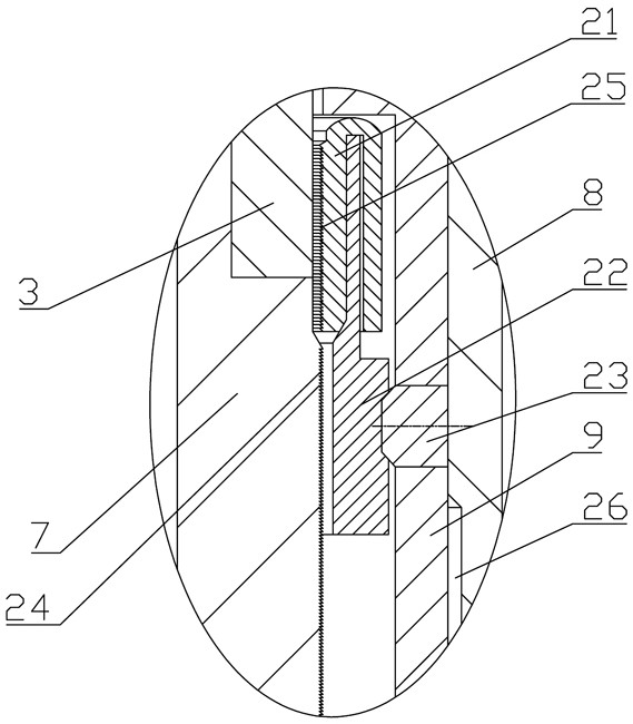 Oil pipe plugging bridge plug and Christmas tree main valve maintenance method