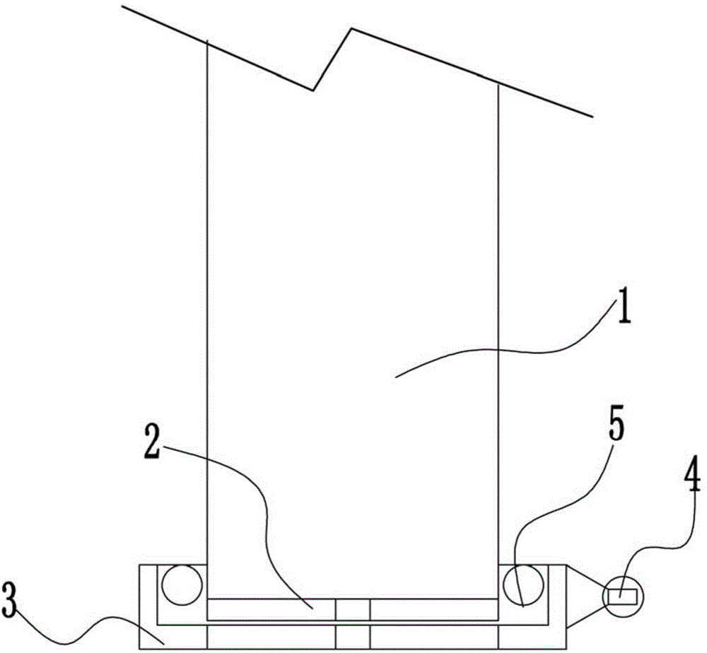 Discharge gate structure
