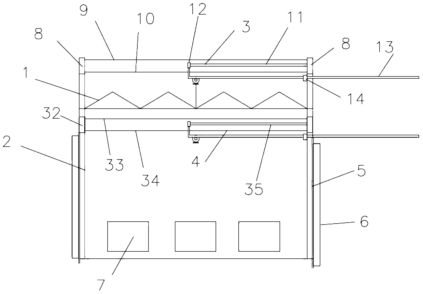 Plant greenhouse and stepless light-adjusting method thereof