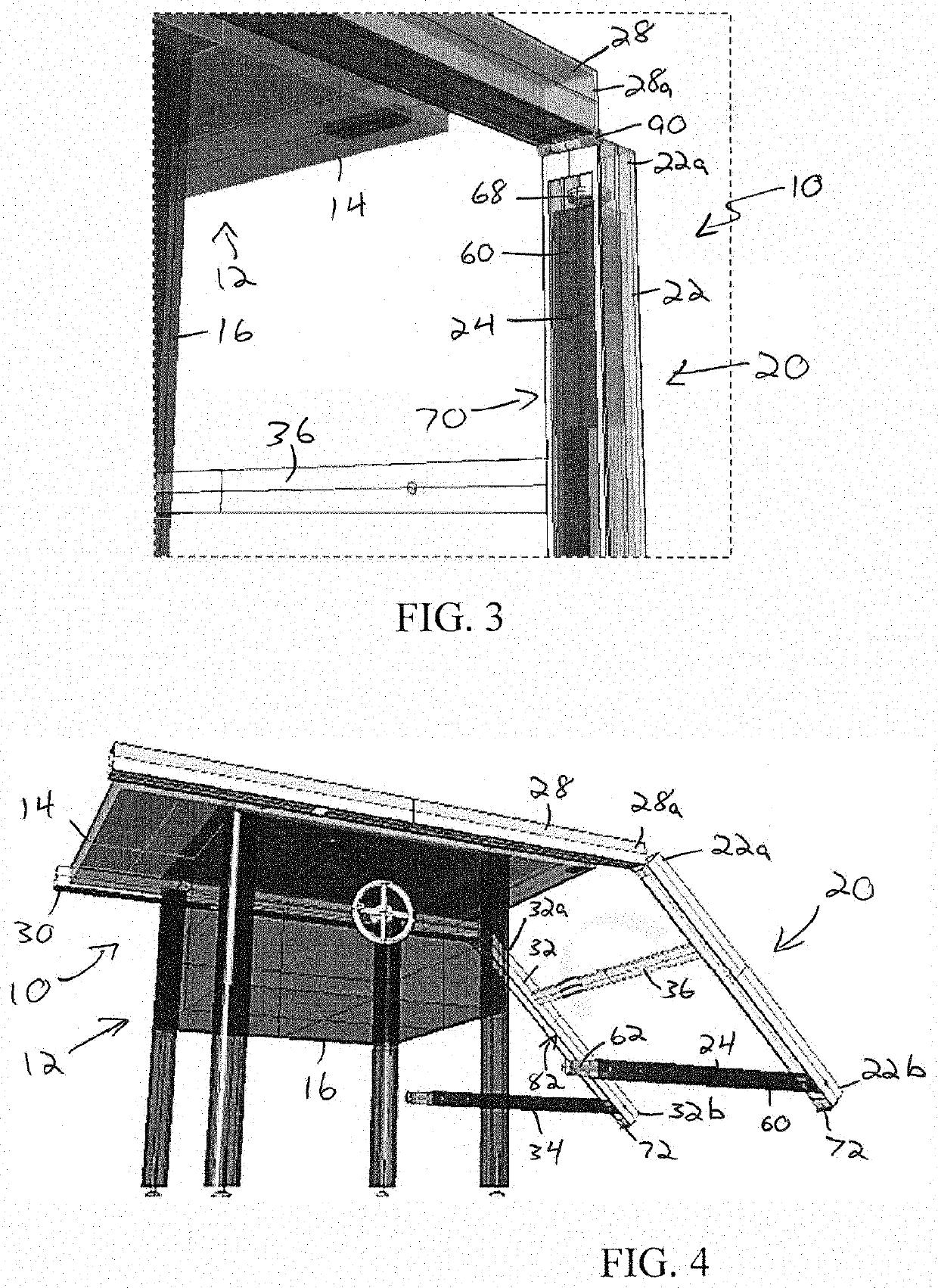 Foldable table saw extension assembly