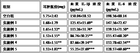 Functional beverage containing L-theanine for relieving pain and diminishing inflammation and preparation method of functional beverage