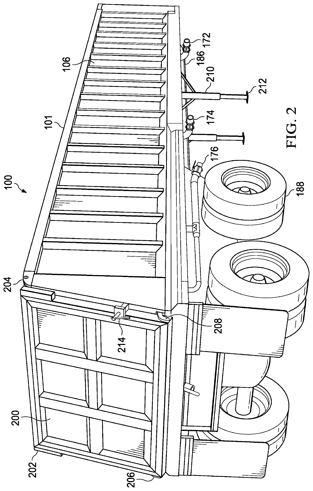Fast flow dewatering trailer apparatus and method of use