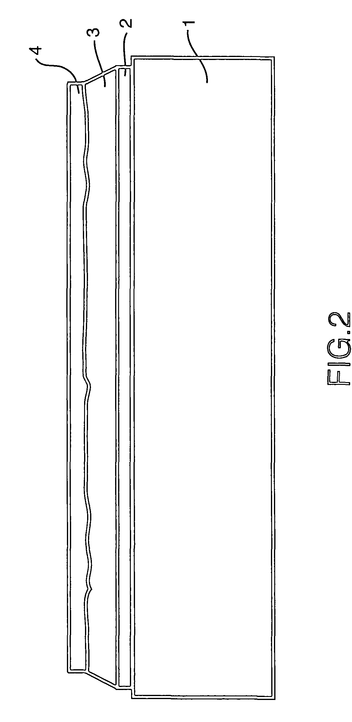 Thick film dielectric structure for thick dielectric electroluminescent displays