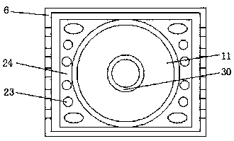 Asphalt paving device used for municipal road construction