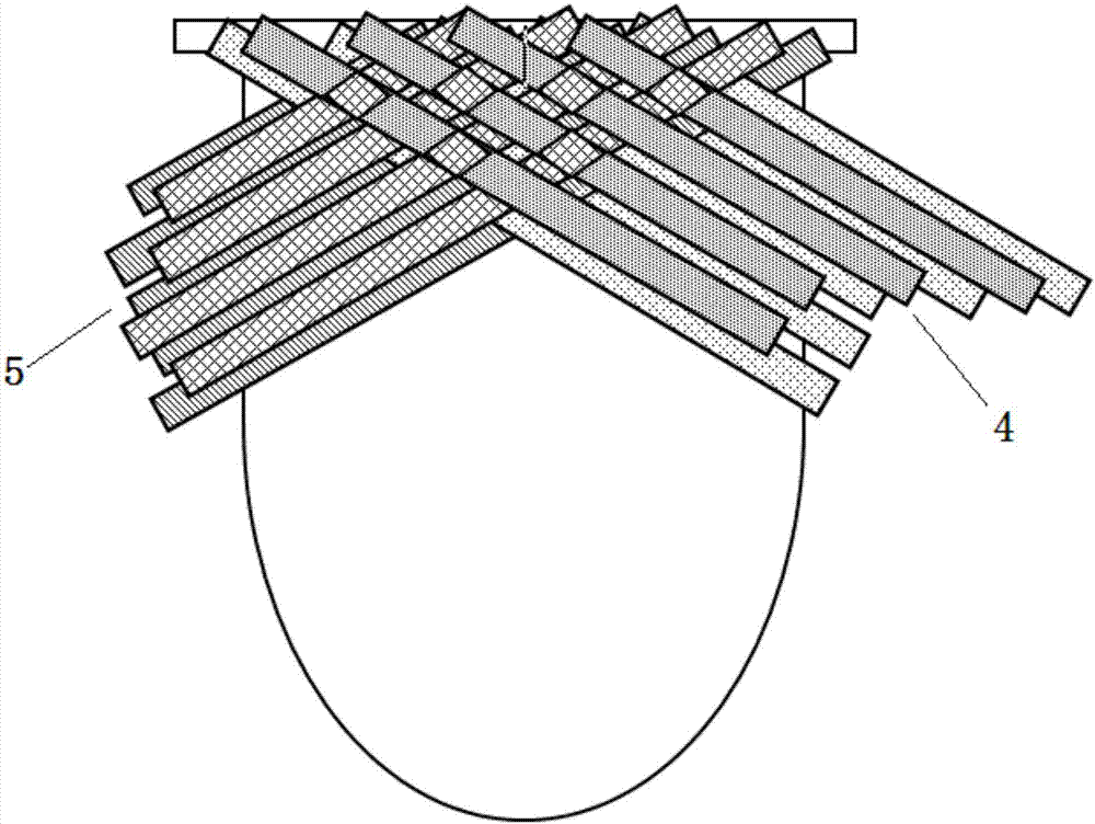 Soft acupuncture-resistant tubular fabric and manufacturing method thereof