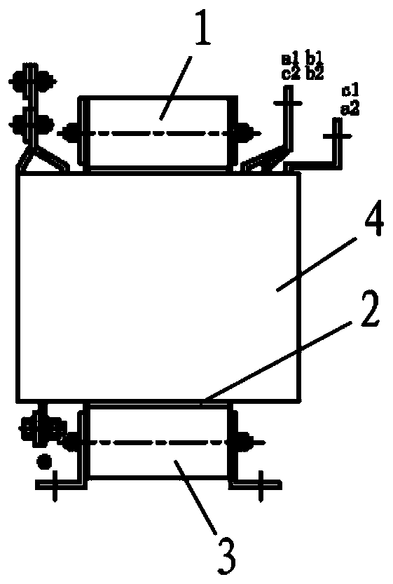 Three-phase common mode reactor