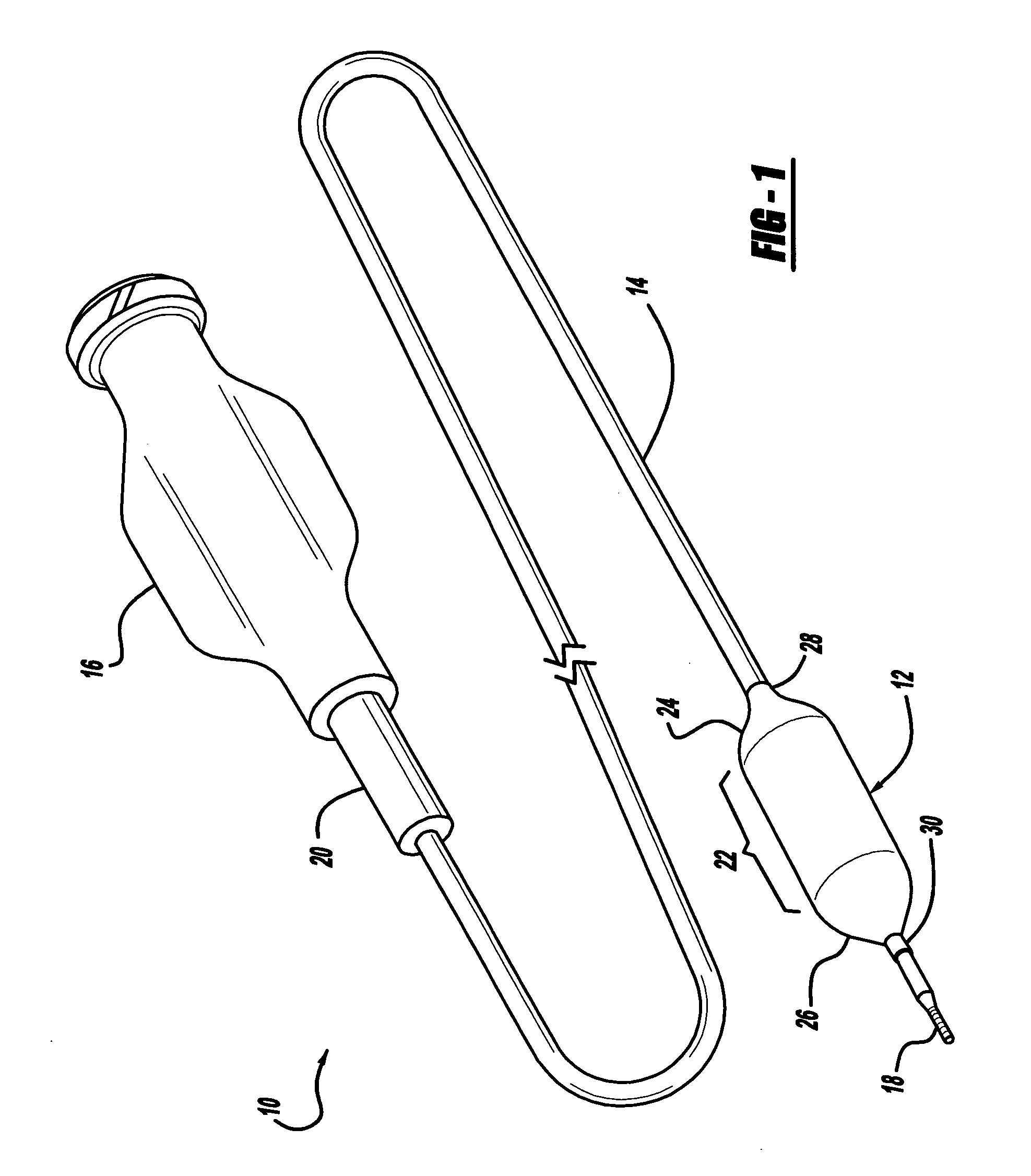 Esophageal balloon catheter with asymmetrical balloon