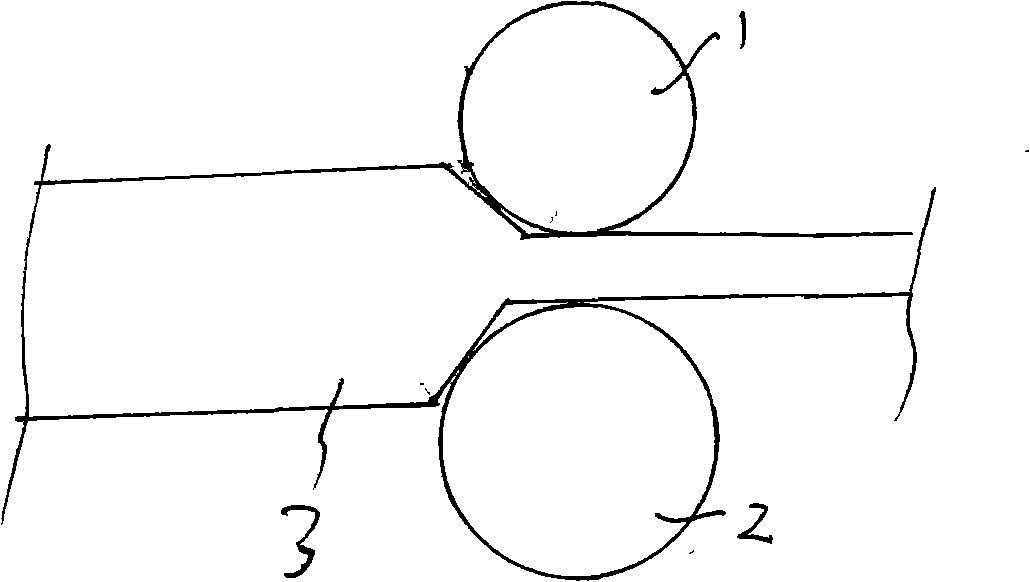 Metal plate asynchronous rolling method