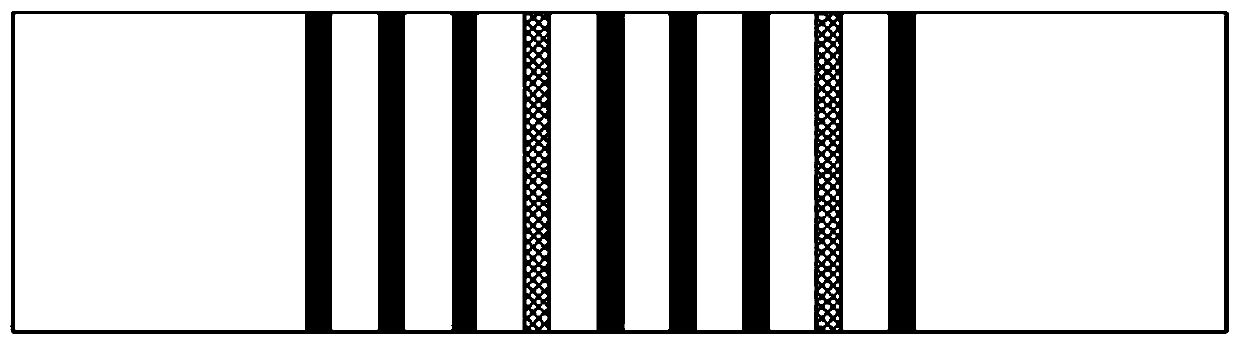 Intensive repair method of molten chromium and molten carbon on the surface of non-uniform worn guide rail