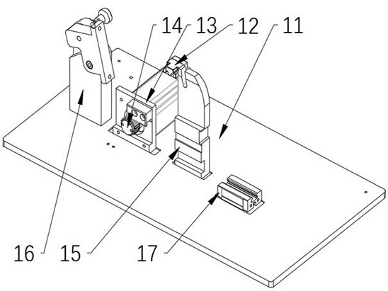 A narrow tape positioning winding machine