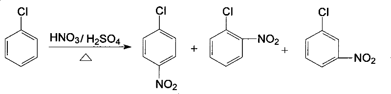 Process for preparing phenetidine and amino phenol by using mixture of nitrophenetol and nitrophenol as raw materials