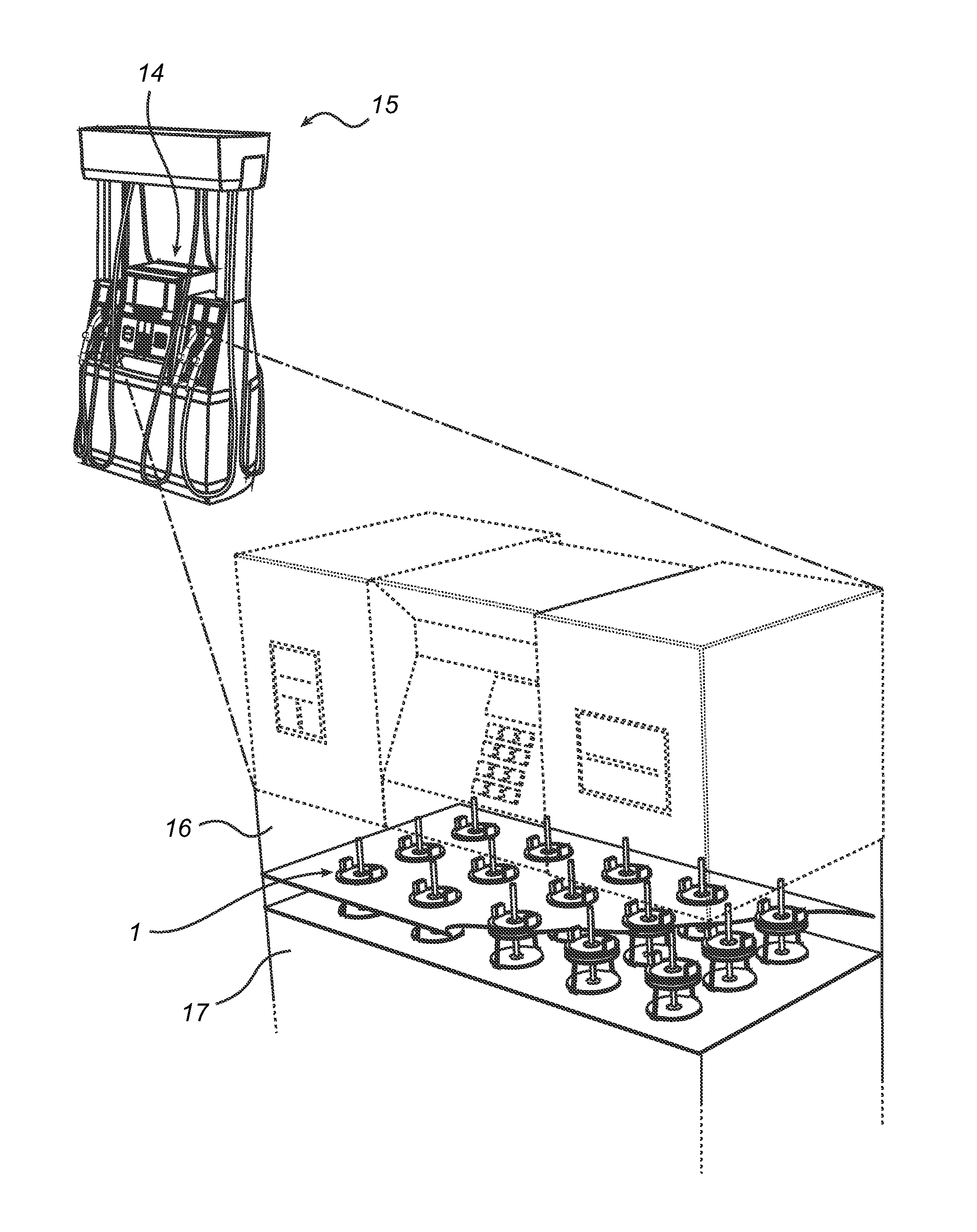 Cable sealing device
