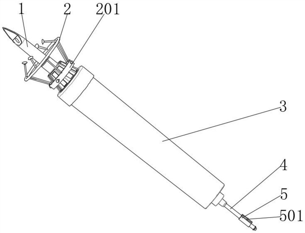 Liquid drop stopping bottle capable of preventing air inflow