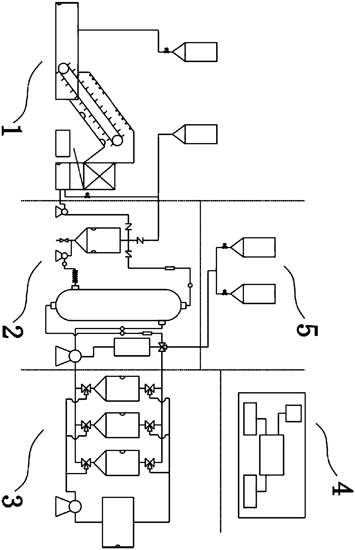 Fermented crude pear juice production system