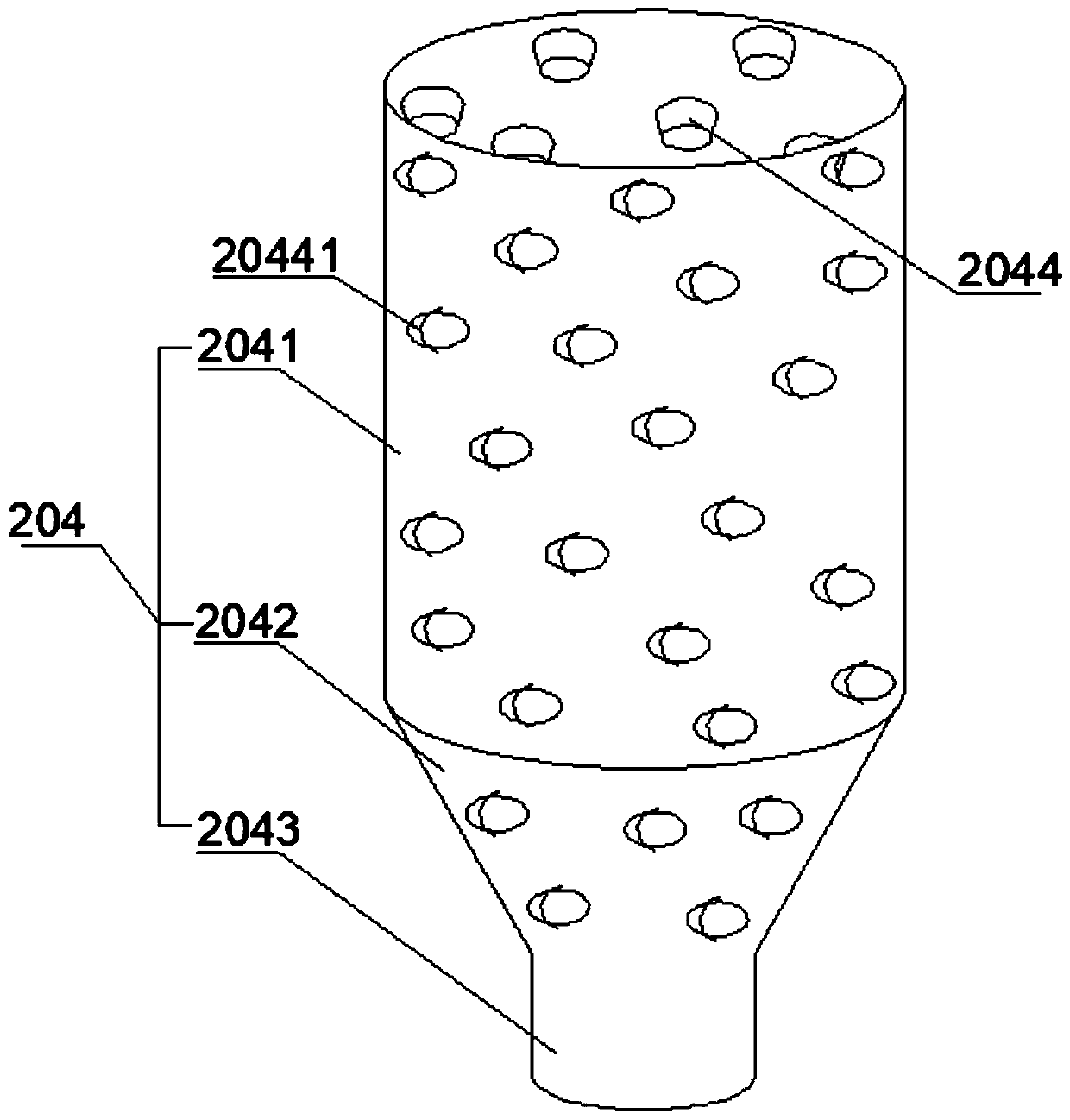 Vegetable cleaning device