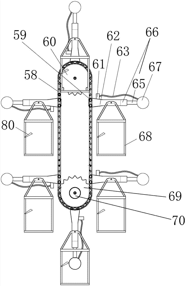 Stereoscopic parking rack with charging pile