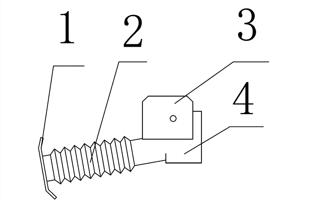 Electronic supporting leg for communication command car