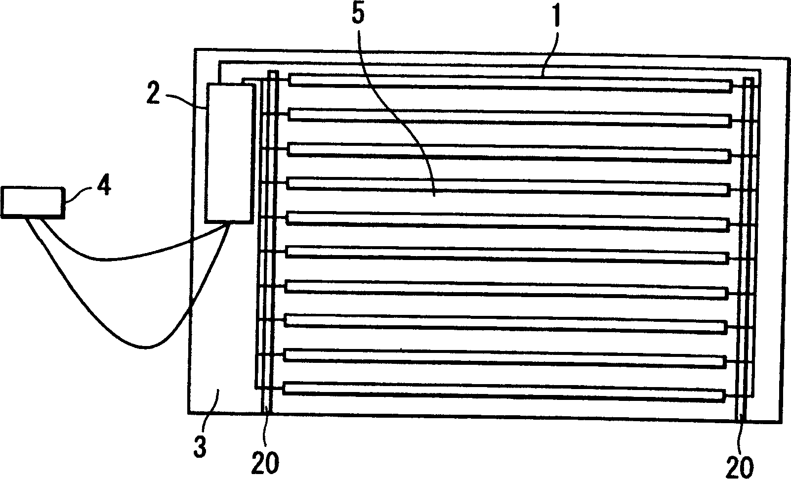 Lighting system of elevator