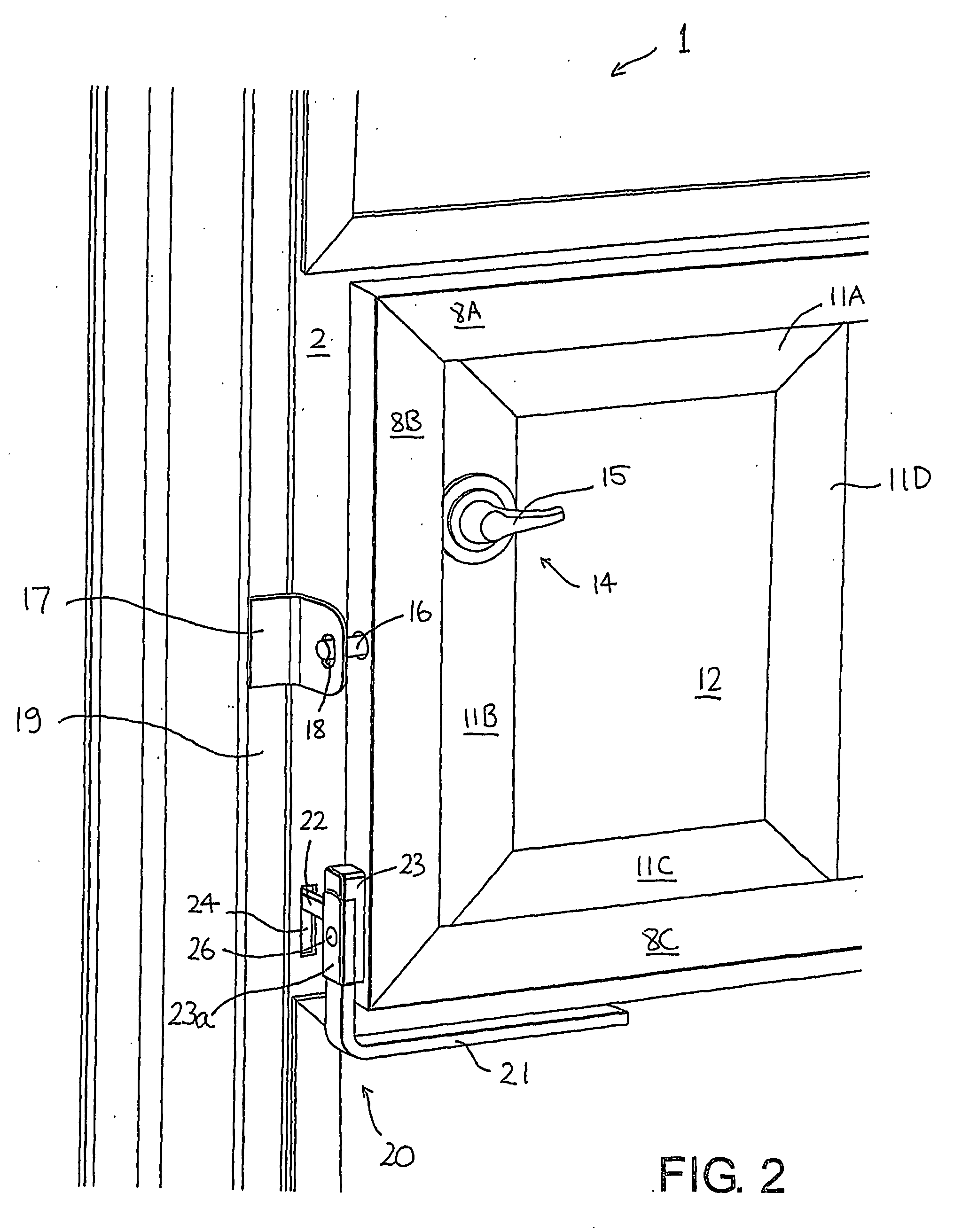Security screen door for vehicles and a locking system therefor