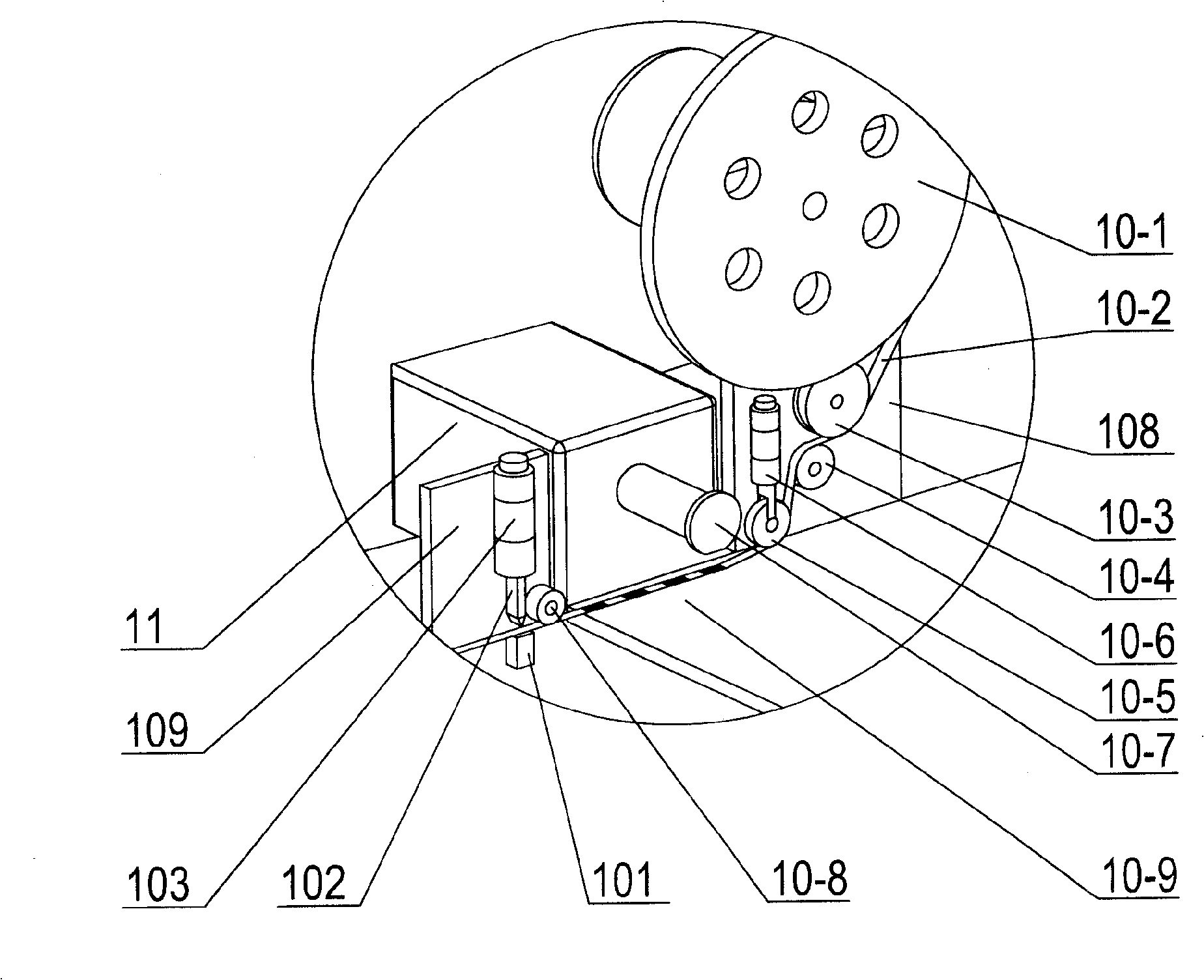 Ultrasonic soldering equipment for solar cell electrode