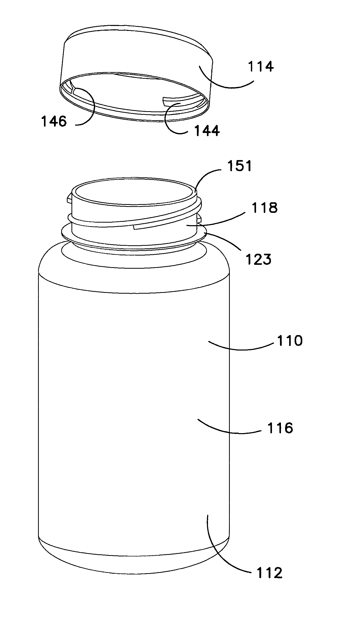 Child resistant container-closure assembly
