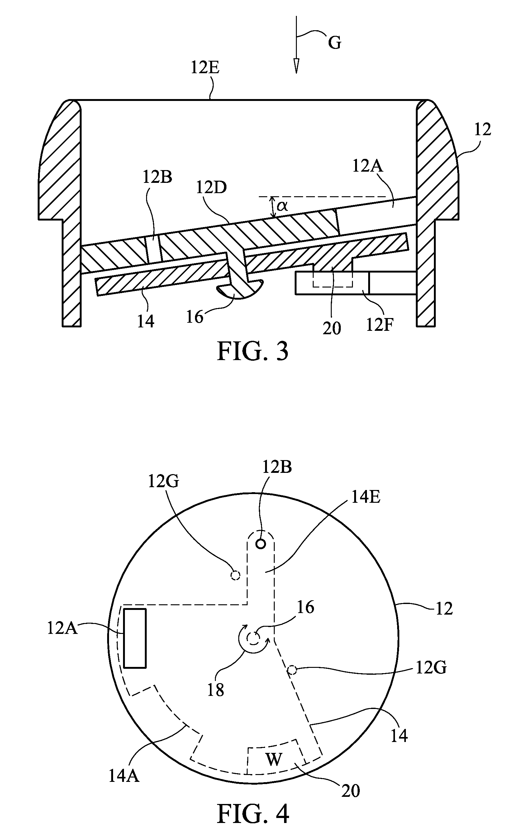 Cap system with automatic flow hole opening/closiing