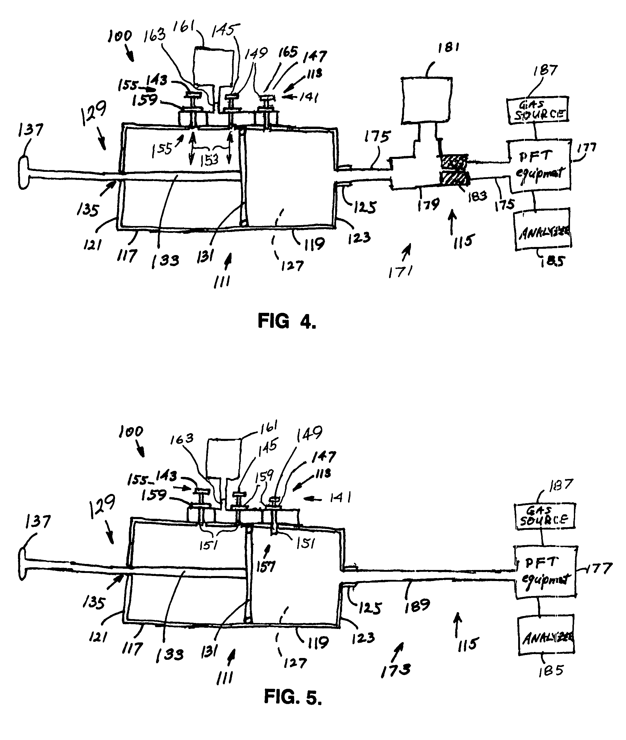 Pulmonary function test calibration system and method