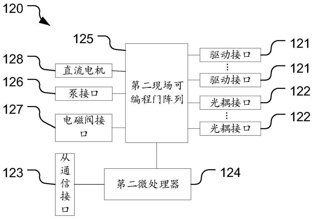 Immunofluorescence detection system and control method of immunofluorescence detection system