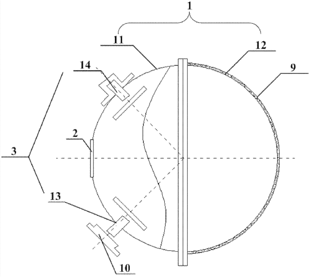 Integrating sphere detector