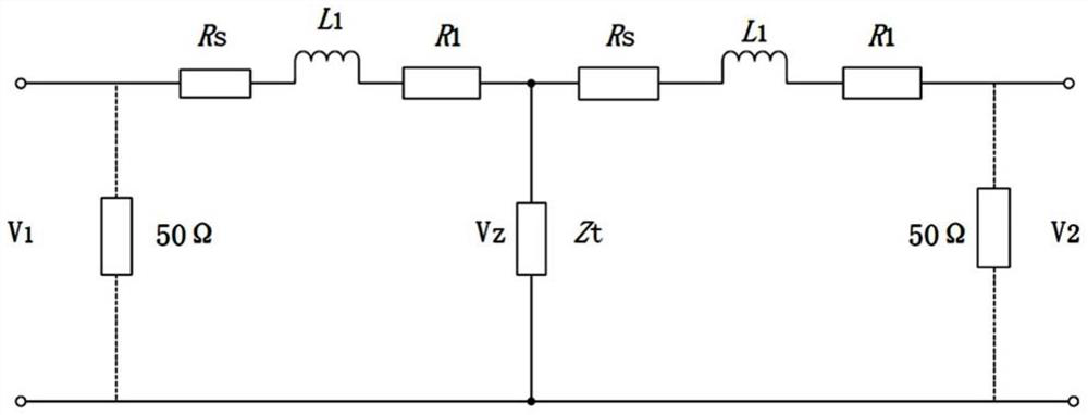 A radio frequency lap impedance measuring device and its manufacturing and measuring method