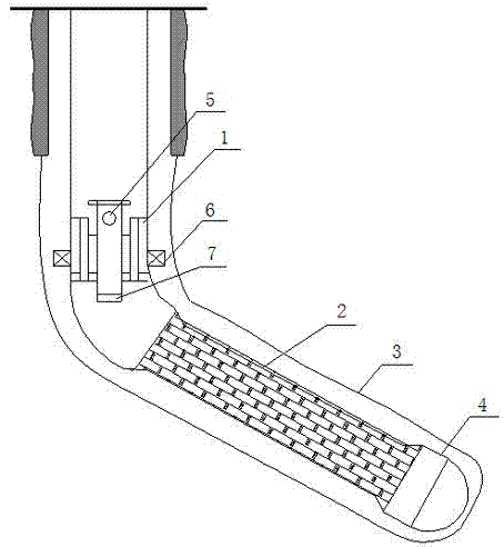 Method for completing well by cementing top of expandable screen