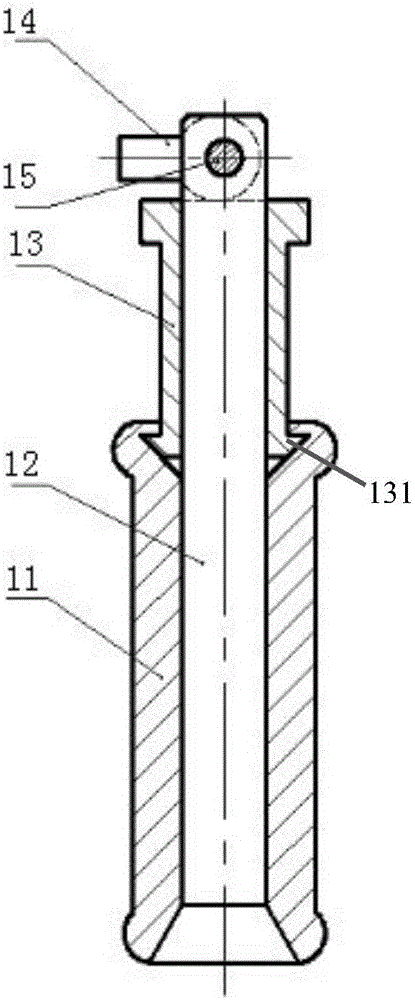 Centering measurement apparatus for measuring center distance of two intersecting holes in intersecting hole system