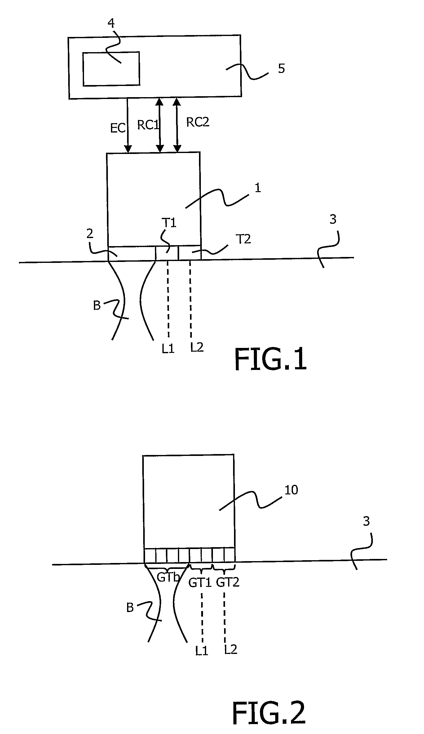 Method and device for measuring a mean value of visco-elasticity of a region of interest