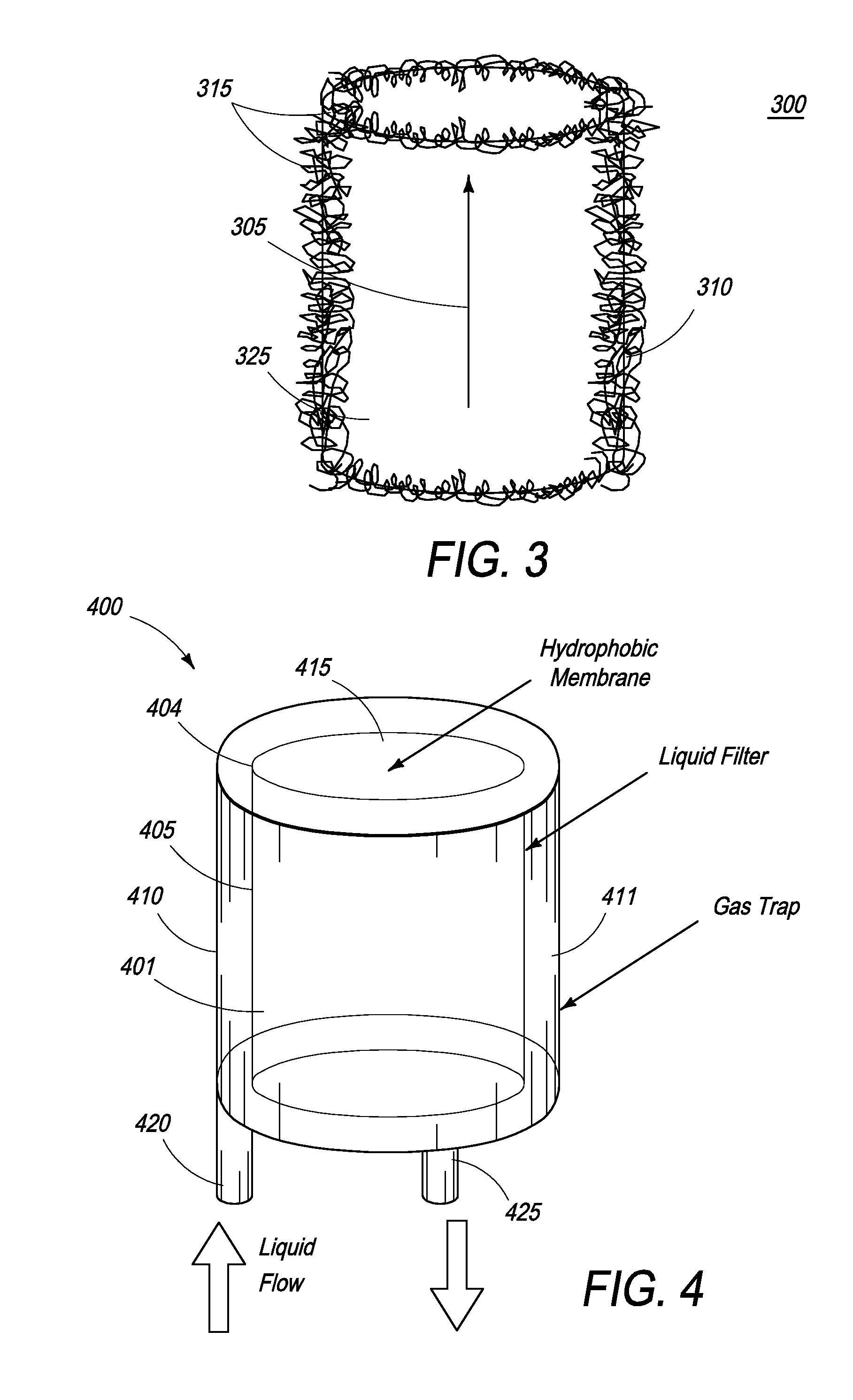 Carbon dioxide gas removal from a fluid circuit of a dialysis device