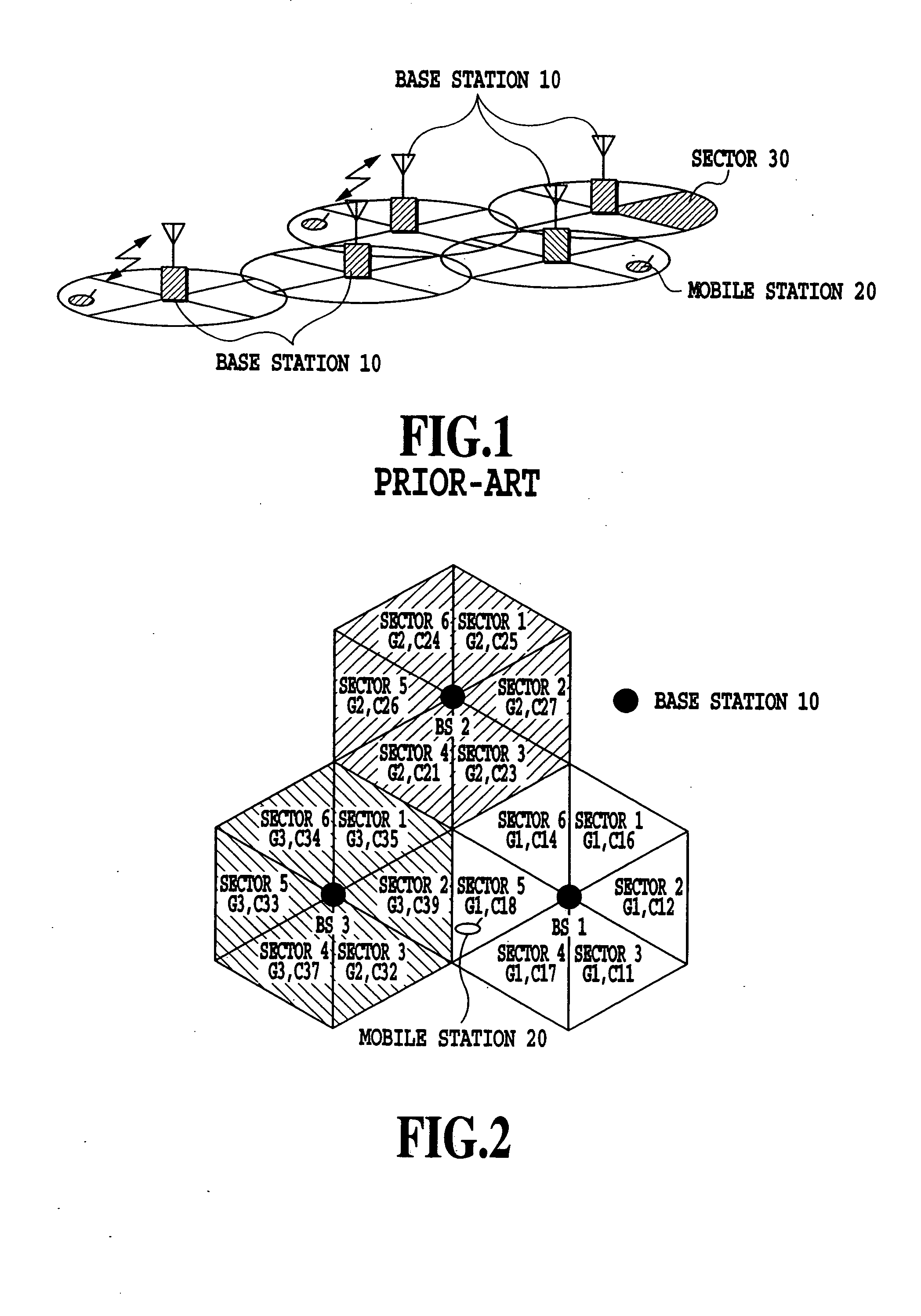 Channel identifier assigning method and mobile communications system