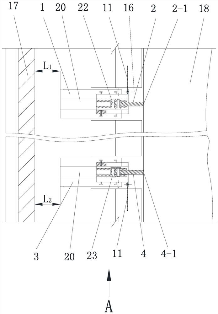 A positioning device and positioning method for numerically controlled cutting of steel plates